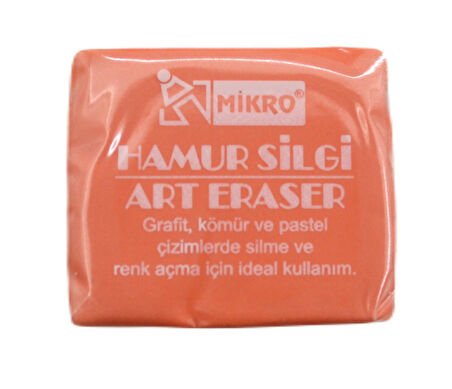 Mikro Hamur Silgi Pastel Renkler 1 Adet