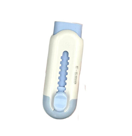 Mikro E-Grip Yumuşak Silgi Sürgülü Açılır -Kapanır Pastel Renkler