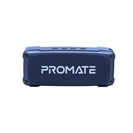 Promate OutBeat Bluetooth Kablosuz Hoparlör Yüksek HD Ses Kalitesi 6 Watt Mavi
