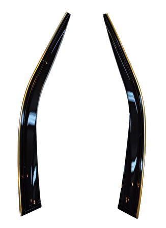 Peugeot Rifter Gold Kromlu Cam Rüzgarlığı 2018-2021 Arası 2-Li