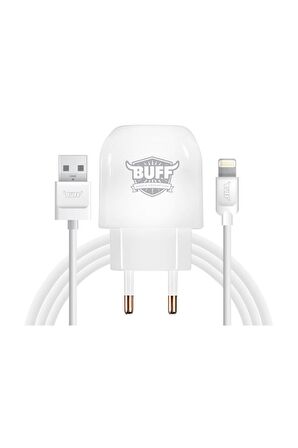 Buff Dual USB Charger Lightning Şarj Seti