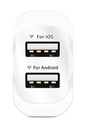 Buff Dual USB Charger Lightning Şarj Seti