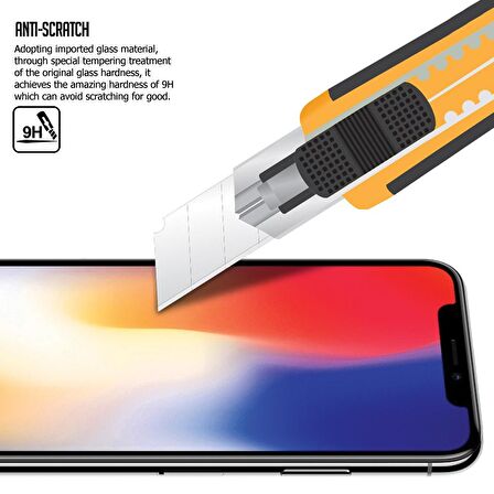 Buff Glass iPhone X ile Uyumlu Ekran Koruyucu Cam