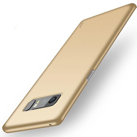 Buff Galaxy Note 8 ile Uyumlu Slim Fit Kılıf Gold
