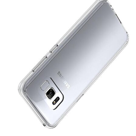 Buff Galaxy S8 Plus ile Uyumlu Air Hybrid Kılıf Crystall Clear