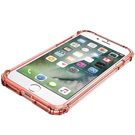 Buff iPhone 8 Plus / 7 Plus ile Uyumlu No1 Kılıf Rose Gold
