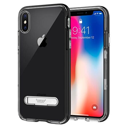 Buff iPhone X Air Bumper Kılıf Black
