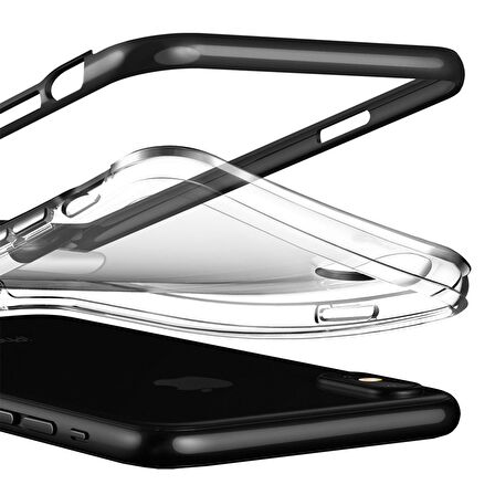 Buff iPhone X Air Bumper Kılıf Black