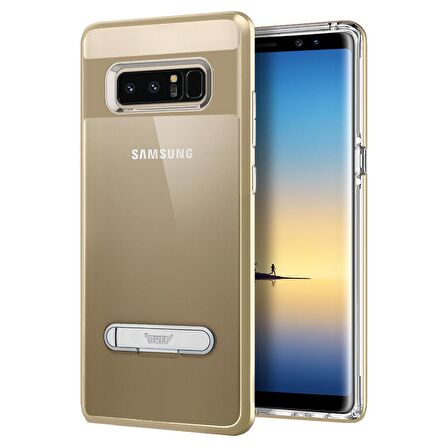 Buff Galaxy Note 8 Air Bumper Kılıf Gold