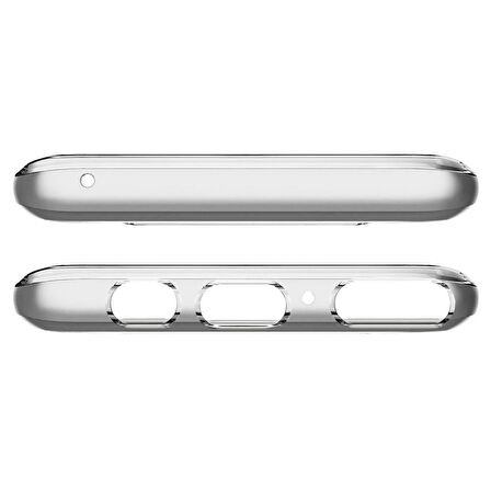 Buff Galaxy Note 8 ile Uyumlu Air Bumper Kılıf Silver
