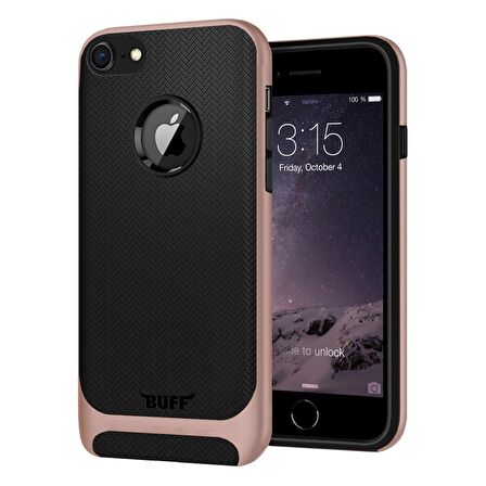Buff iPhone 7 ile Uyumlu New Armor Kılıf Rose Gold
