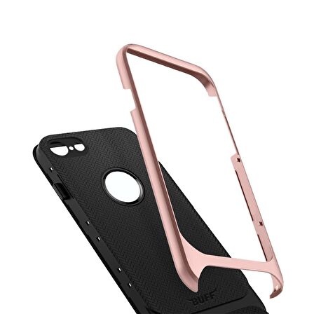 Buff iPhone 7 ile Uyumlu New Armor Kılıf Rose Gold