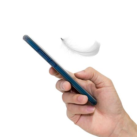 Buff P20 Lite ile Uyumlu Air Hybrid Kılıf Smoke Black