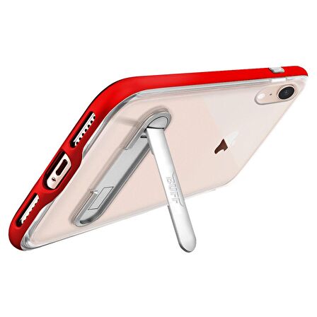 Buff iPhone XR ile Uyumlu Air Bumper Kılıf Red