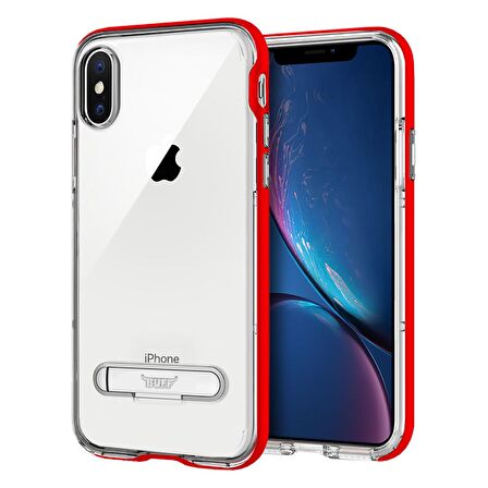 Buff iPhone Xs Max Air Bumper Kılıf Red