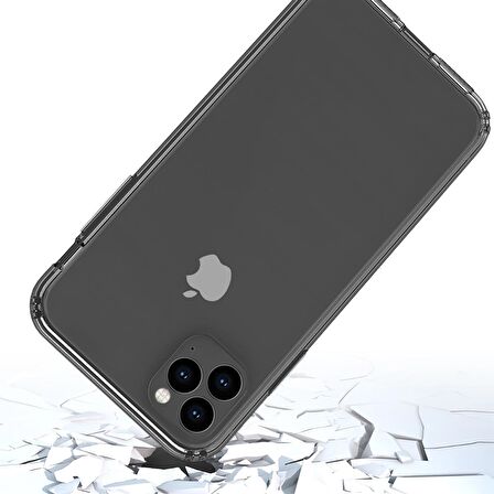 BUFF iPhone 11 Pro Air Hybrid Kılıf Smoke Black