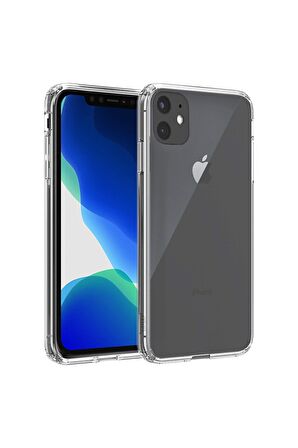 Buff İphone 11 Air Hybrid Kılıf Crystal Clear