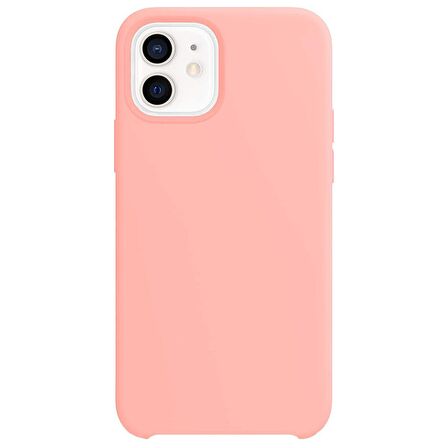 Buff iPhone 12 / 12 Pro Rubber Fit Kılıf Pink Sand