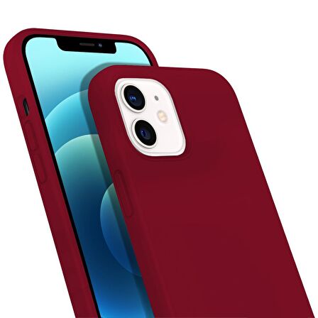 Buff iPhone 12 Mini ile Uyumlu Rubber S Kılıf Hibiscus