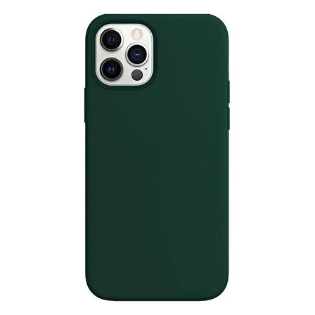 Buff iPhone 12 Pro Max Rubber S Kılıf Green