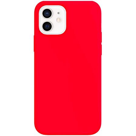 Buff iPhone 12 Mini Rubber S Kılıf Neon Pink