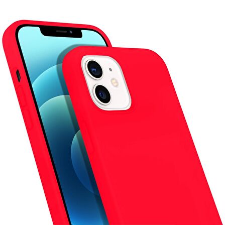 Buff iPhone 12 Mini Rubber S Kılıf Neon Pink
