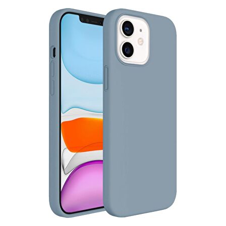 Buff iPhone 11 Rubber S Kılıf Ice Blue