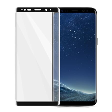 Buff Blogy Galaxy S8 Plus Flexi Edge 5D Ekran Koruyucu