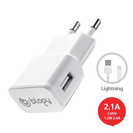 Buff Blogy Lightning 2.1A USB Şarj Cihazı