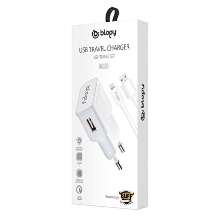 Buff Blogy Lightning 2.1A USB Şarj Cihazı