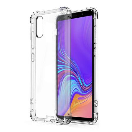 Blogy Galaxy A7 2018 Crystal Fit Kılıf Crystal Clear