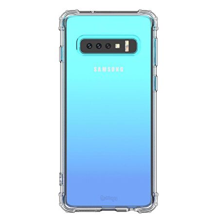 Blogy Galaxy S10 Crystal Fit Kılıf Crystal Clear