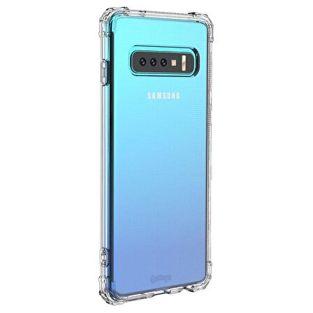 Blogy Galaxy S10 Crystal Fit Kılıf Crystal Clear