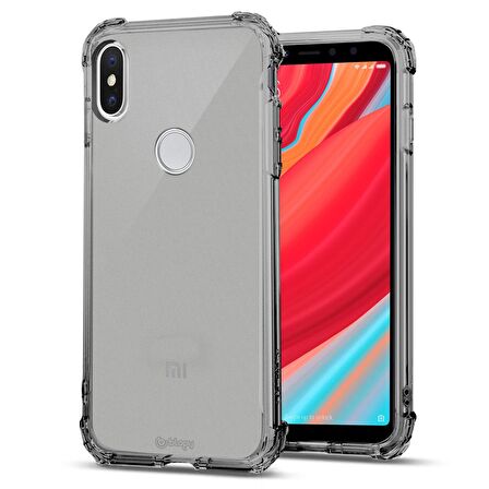 Blogy Xiaomi MI S2 Crystal Fit Kılıf Smoke Black