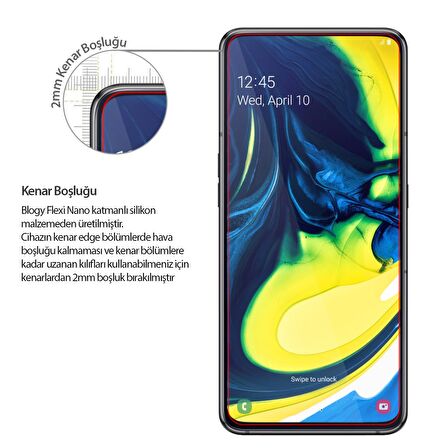 Buff Blogy Galaxy A80 Flexi Nano Ekran Koruyucu