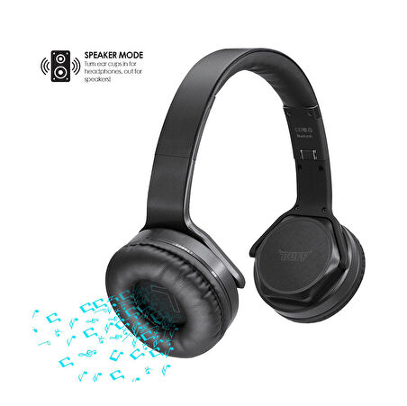 Buff BF12 Bluetooth Kulaklık Siyah