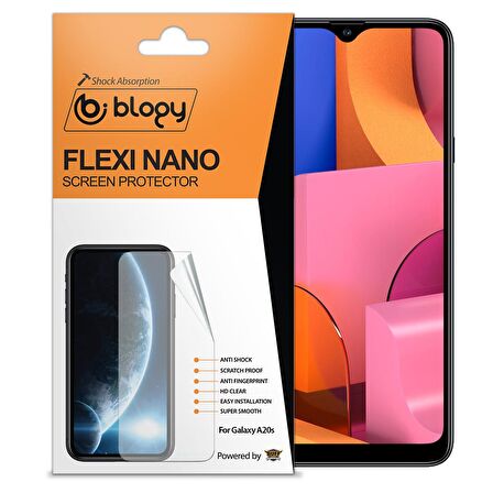 Blogy Flexi Nano Galaxy A20s Ekran Koruyucu