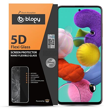 Buff Blogy Galaxy A51 Flexi 5D Ekran Koruyucu