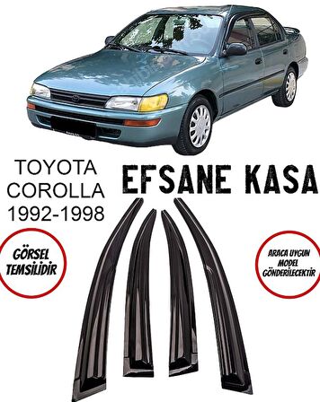 Balp Toyota Corolla Cam Rüzgarlığı 4lü 1992-1998 Arası
