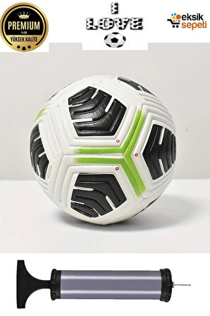 Nk Academy Team Tasarım Futbol Topu 4 Astarlı No:5 480 Gr + Pompa Hediyeli X511