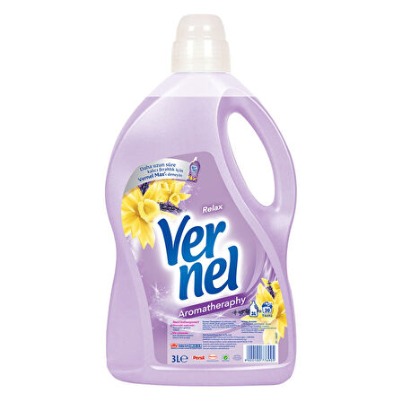 Vernel Çamaşır Yumuşatıcı 3 Lt Relax ve Gülün Büyüsü 2 li