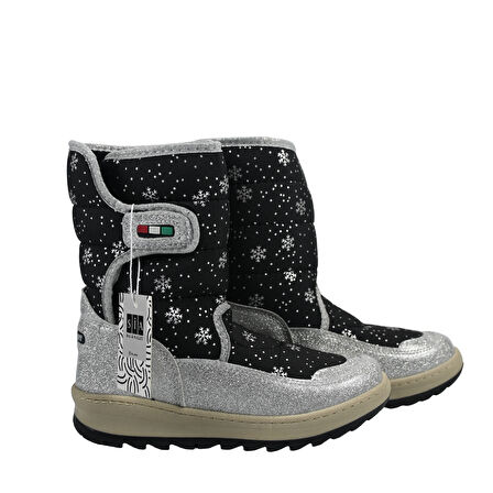 SİA ÇANTA BOOT'S SİMLİ ÇIRTLI & ORTAPEDİK  & ANATOMİK SAĞLAM KAYMAZ TABANLI UZUN KONÇLU İÇİ KÜRKLÜ ÜŞÜMEYEN AYAKLAR  ÇOCUK SNOW BOOT