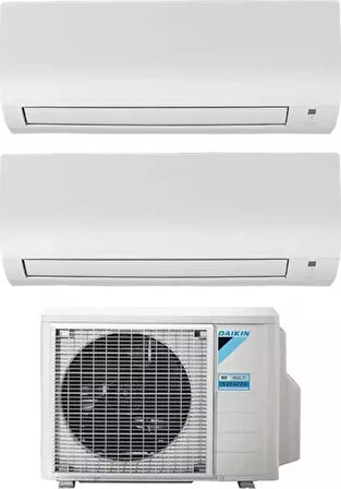 Daikin Shira Eco Multi Split Inverter Klima 1+2 Sistem (2MXM40) 9+9 BTU 4,0 kW R32 Dış Ünite