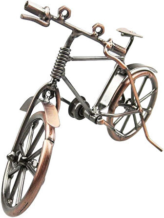 CajuArt Dekoratif Vintage Metal Bisiklet Ev Ofis Biblo Dekor Hediye