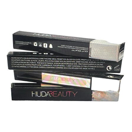 HUDABEAUTY sıvı aydınlatıcı parlak  4 LÜ paket ve 4 farklı renk
