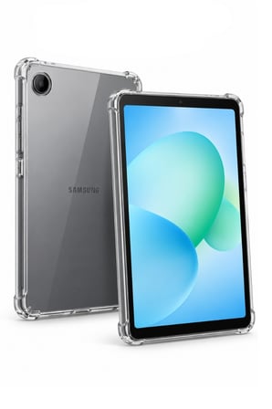 Samsung Galaxy Tab A11 8.7 İnç Şeffaf Antişok Tablet Kılıfı – SM-X130 / SM-X135 Darbe Emici Köşe Korumalı Esnek Kılıf