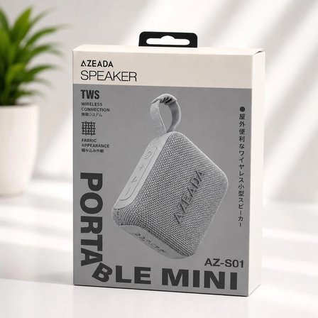 Azeada Mini Bluetooth Hoparlör Siyah