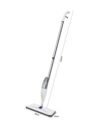 Sprey Mop 3 Adet Mikrofiber Mop Paspas Su Deterjan Püskürtmeli Temizlik Seti