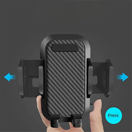 Araç İçi Uzayabilen Ayarlanabilir Vantuzlu Telefon Tutucu Cam ve Torpido İçin