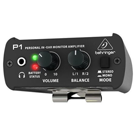 Behringer Powerplay P1 Kulak İçi Monitör Amfisi Beltpack Kablolu